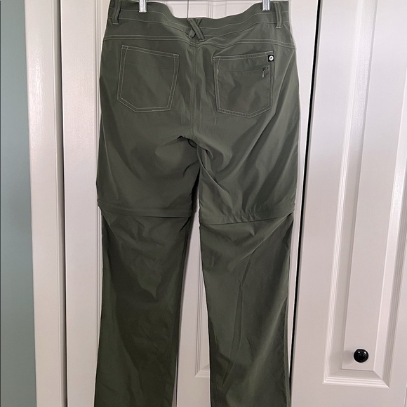 Marmot women’s Kodachrome Convertible Pant In Crocodile Green - Picture 6 of 8